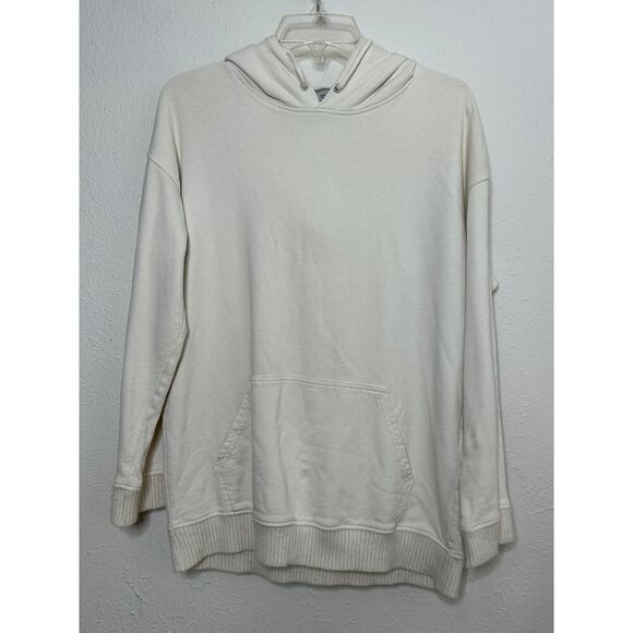 All Saints Sweaters - ALLSAINTS Woman's Size Small Oversized Cream Hoodie Ribbed cuffs lux relaxed fit